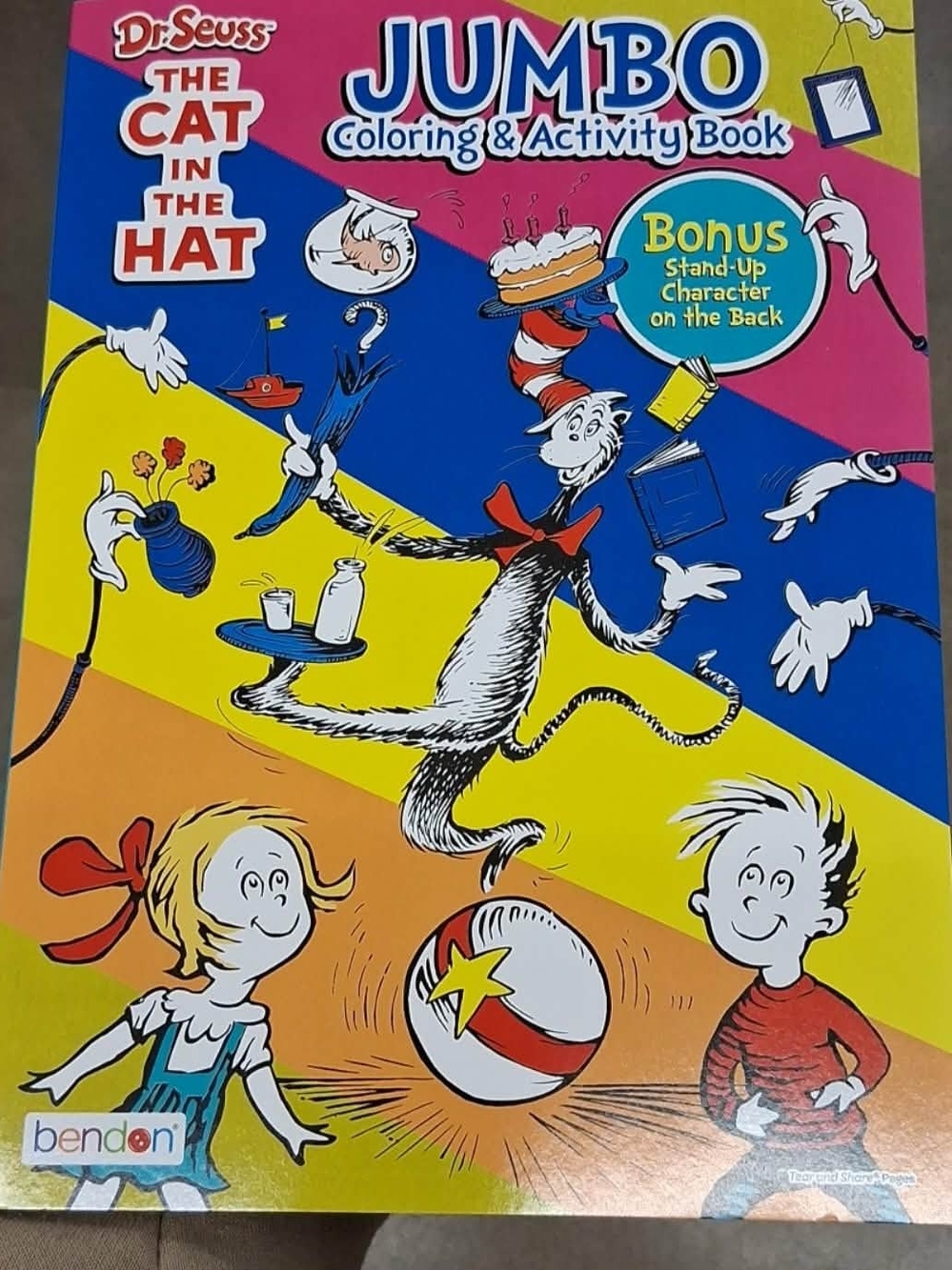 New Cat In The Hat Coloring And Activity Book